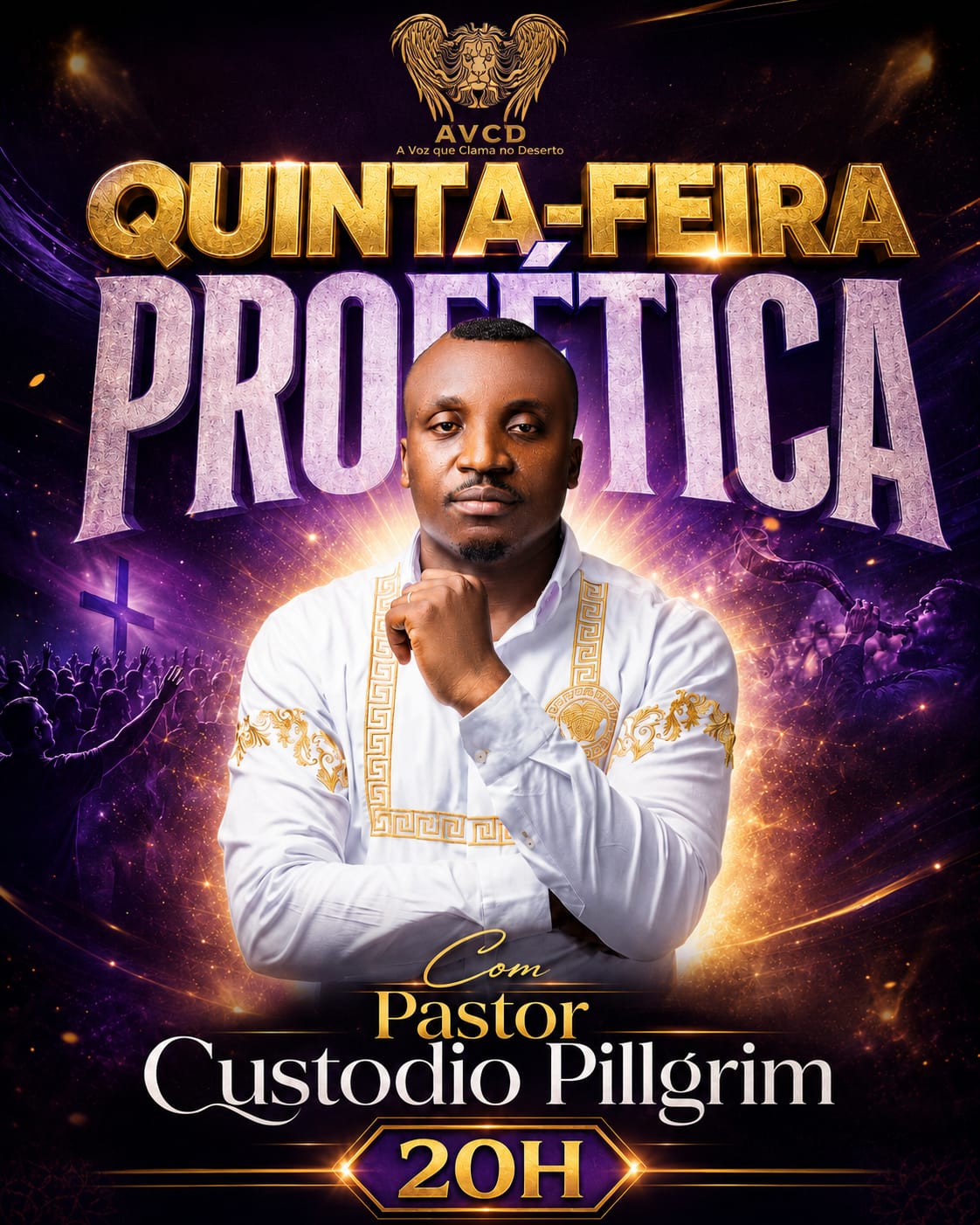 Quinta-Feira Profética com Pst. Custódio Pellgrim